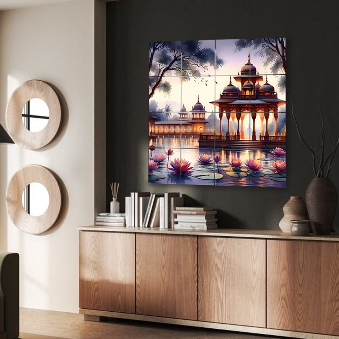 Wall Tiles Set - Bhavya Bhavan near Lotus Lake